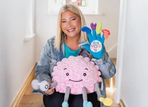 Dr Karen Treisman with puppet